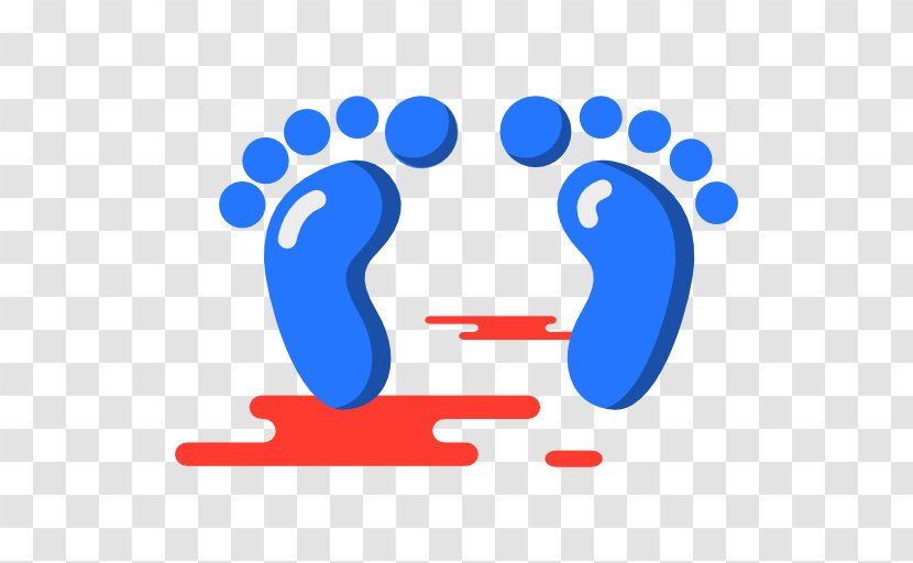 Footprint Clip Art - Blue - Royaltyfree Transparent PNG