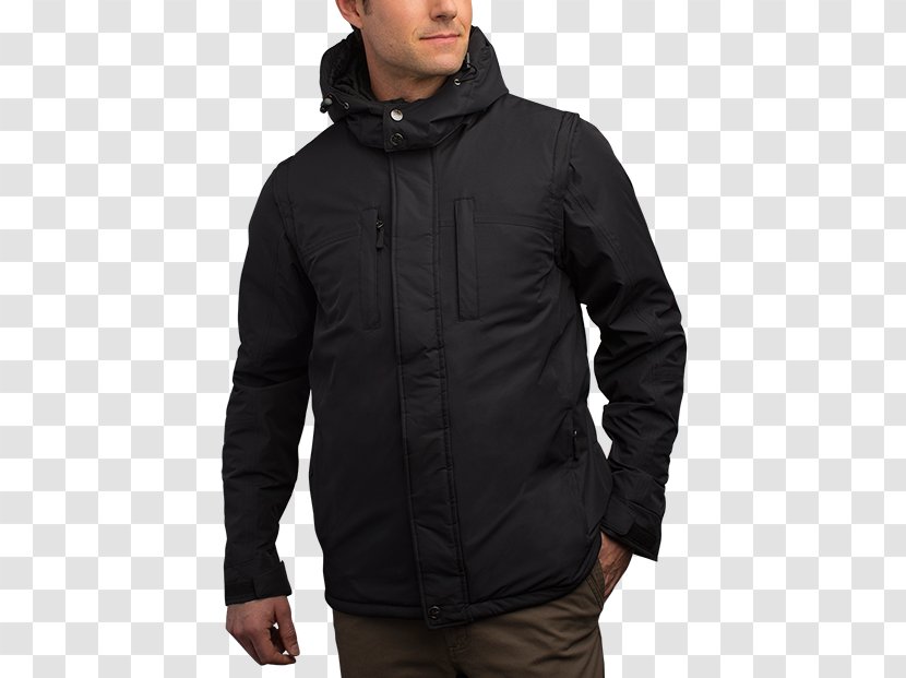 Hoodie T-shirt Jacket Hiking Coat - Winter Transparent PNG
