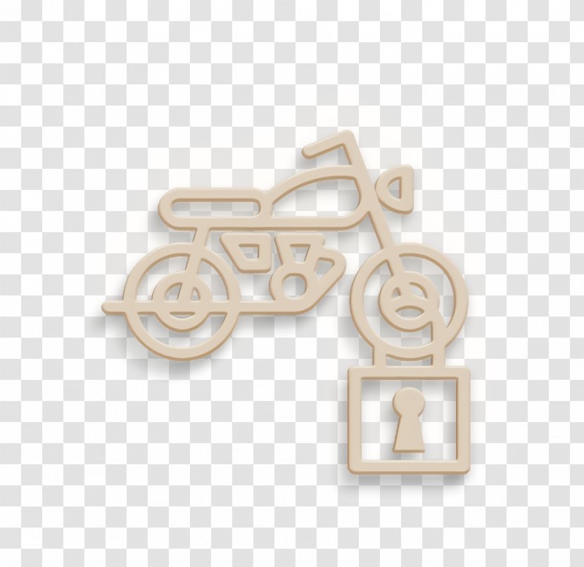 Lock Icon - Text - Metal Jewellery Transparent PNG