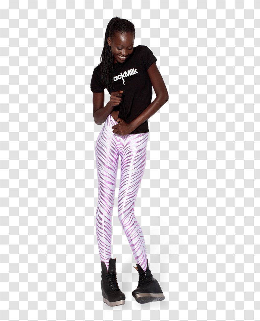 Leggings T-shirt Waist Tights Jeans - Trousers - Leopard Print Pants Transparent PNG