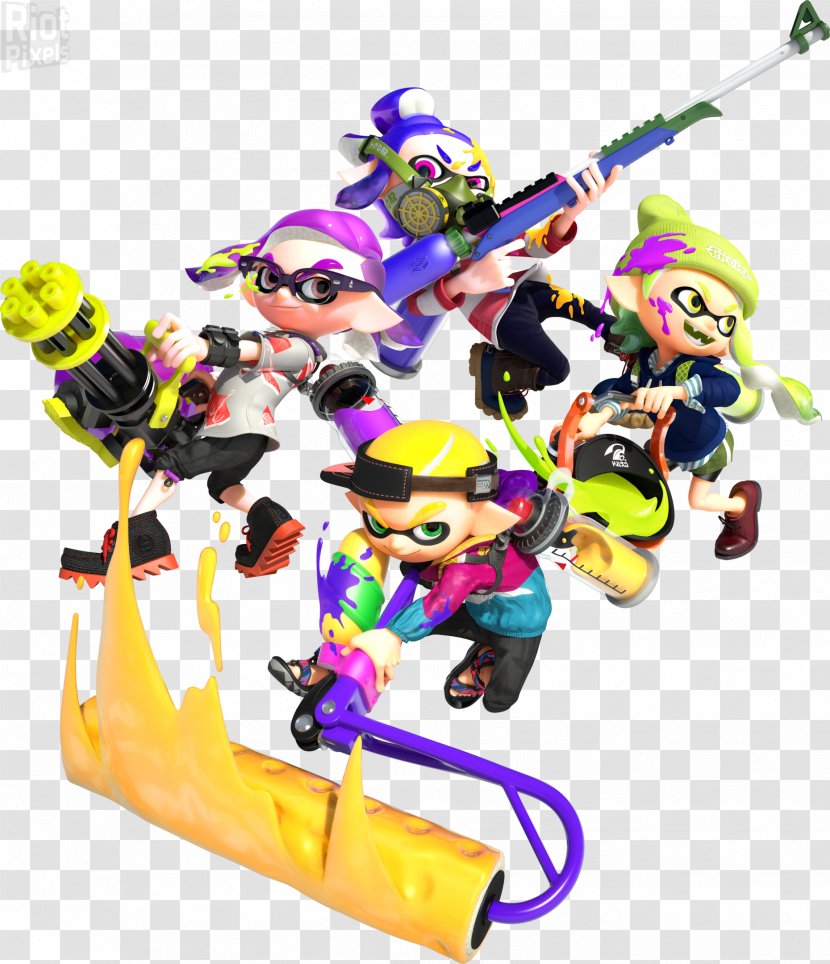 Splatoon 2 Nintendo Switch Art Wii U - Video Games - Amiibo Transparent PNG