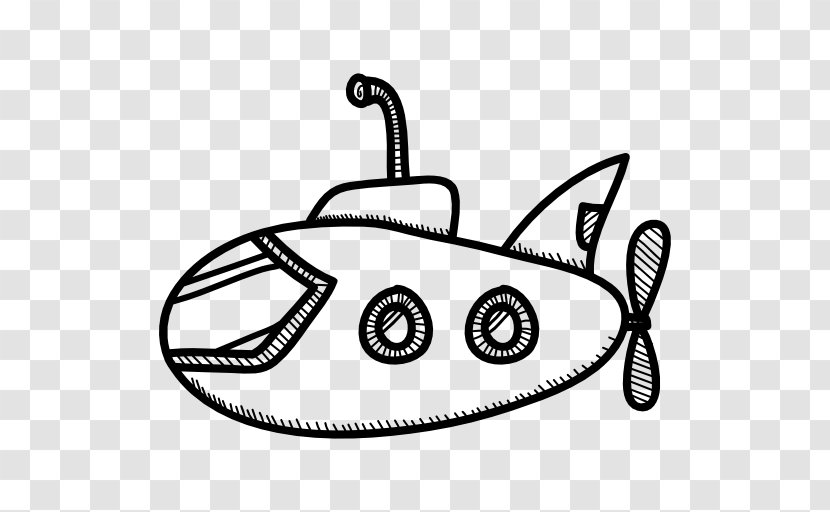 Submarine Ship Drawing Vehicle Clip Art - Maritime Transport - Means Of Transparent PNG