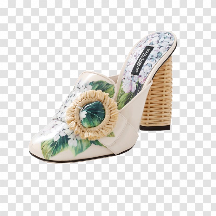 Mule High-heeled Footwear Shoe Sandal - Heel - Dolce & Gabbana Transparent PNG
