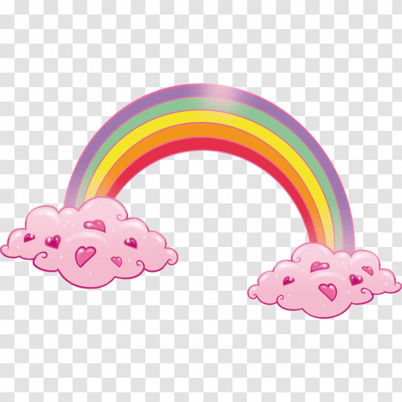 Unicorn Child Rainbow Sticker Room - Sky Transparent PNG