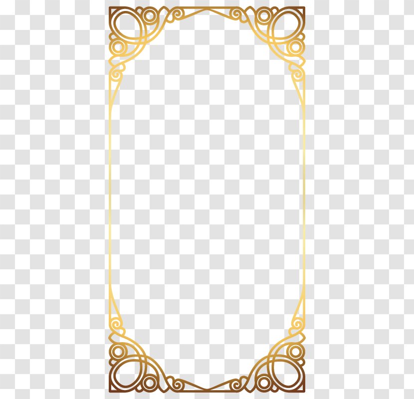 Jewellery Gold Icon - Text - Jewelry Industry Atmospheric Square Border Transparent PNG