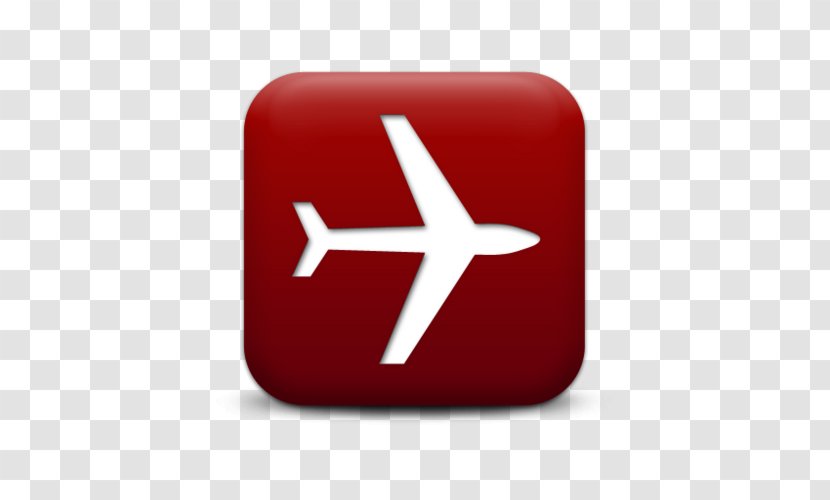 Android Application Package Airport Airplane Mobile App - Red - La Aeronave Transparent PNG