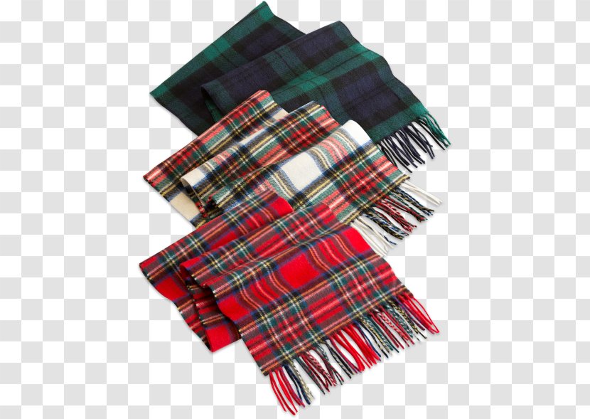 Tartan Scarf Hat Full Plaid Wool Transparent PNG