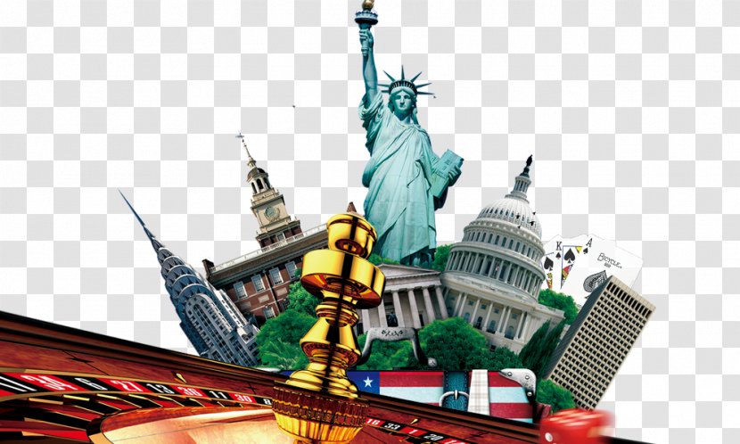 New York City Travel Landmark Tourist Attraction Stock Photography - Suitcase - American Landmarks Element Transparent PNG