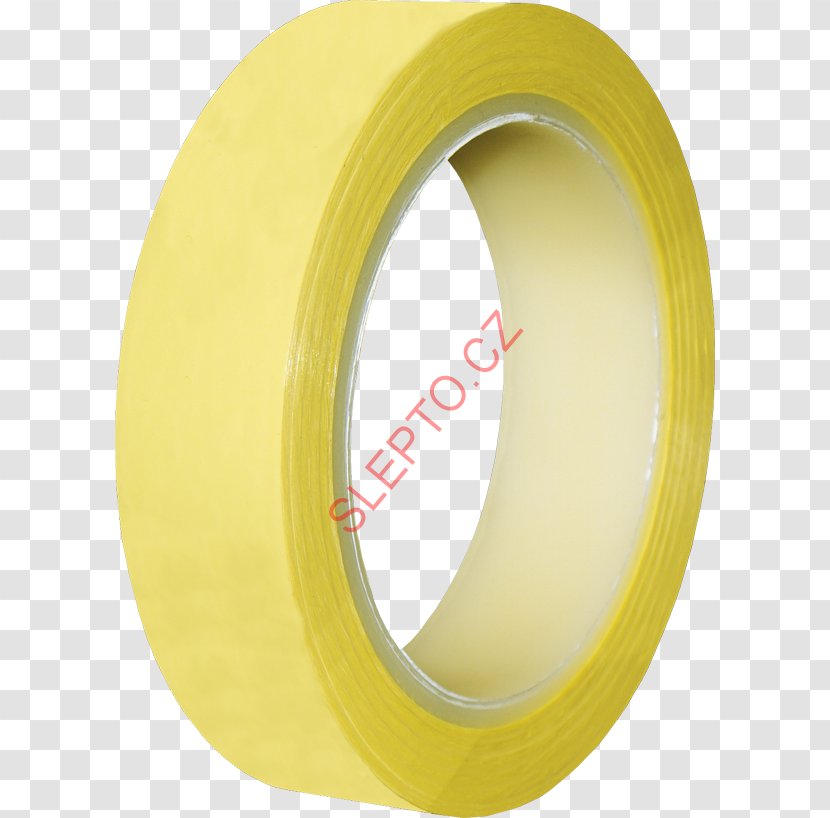 Adhesive Tape Polyester Electrical Duct - Polyimide - Yellow Transparent PNG
