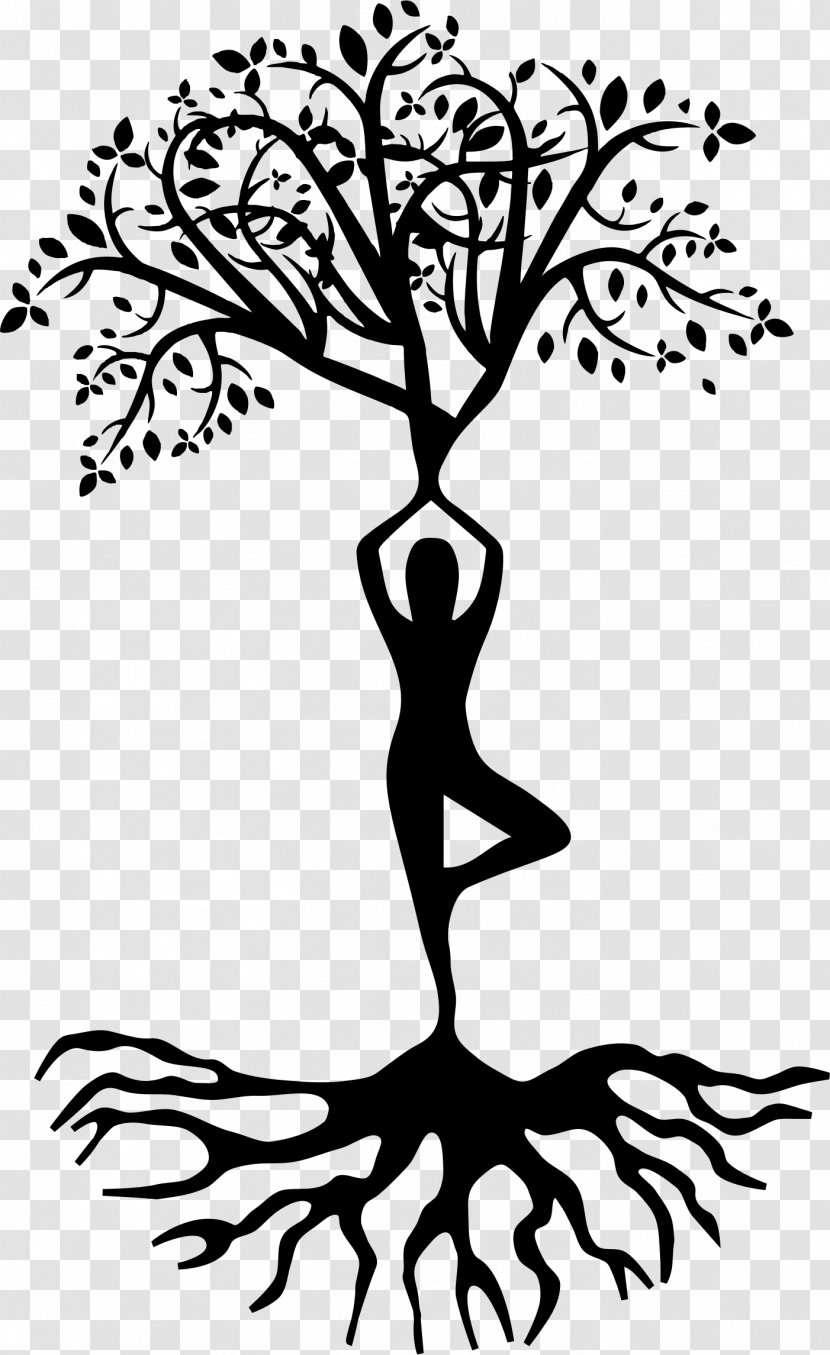 Vriksasana Yoga Tree Transparent PNG