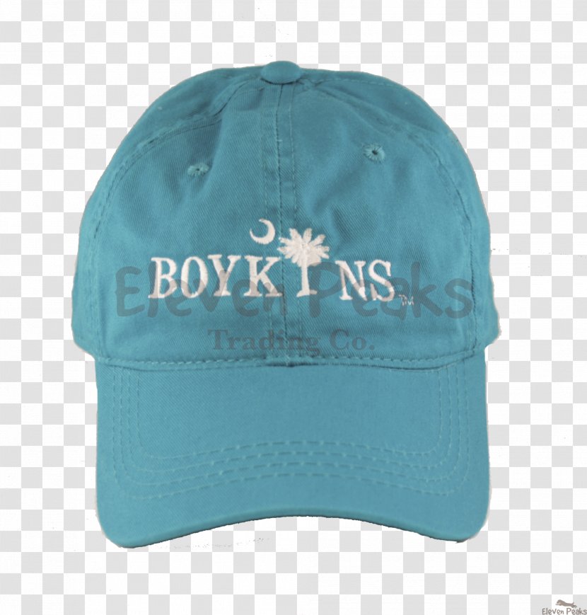 Baseball Cap Turquoise - Headgear - Boykin Spaniel Transparent PNG