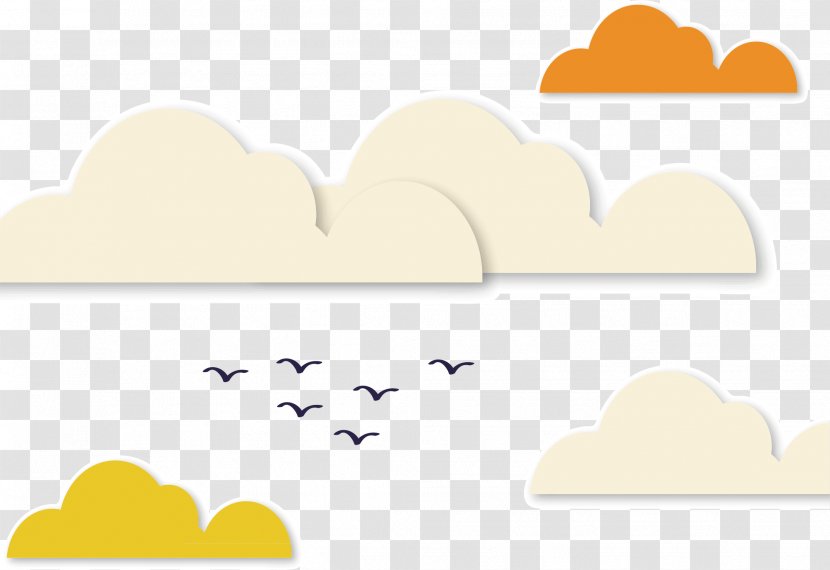 Sky Cloud Swallows - Computer Graphics - Material Transparent PNG