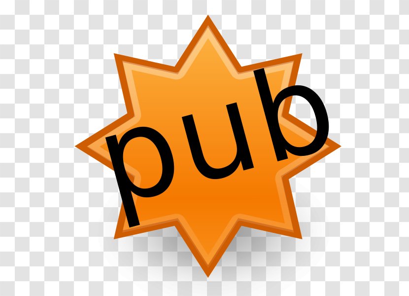 Patch Clip Art - Orange - Pub Transparent PNG