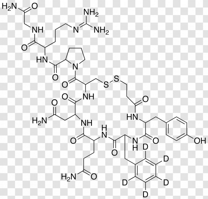 Desmopressin Vasopressin Antidiuretic Pharmaceutical Drug Hormone - Flower - Acanthus Transparent PNG