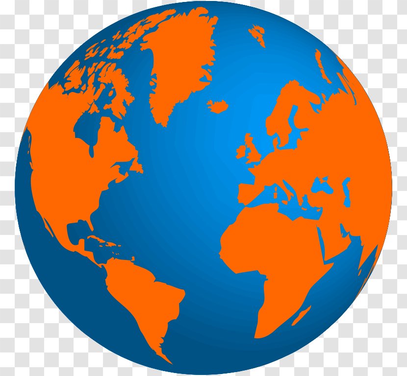 United States Globe World Map - Area - Te Cliparts Transparent PNG