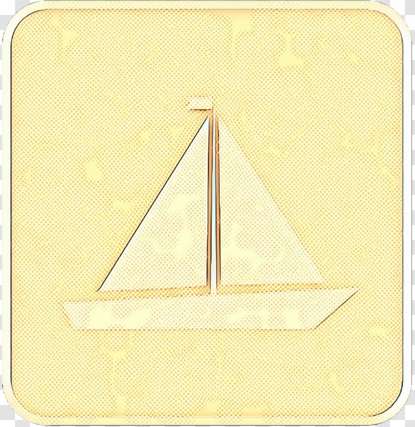 Triangle Product Design Font - Sailboat Transparent PNG