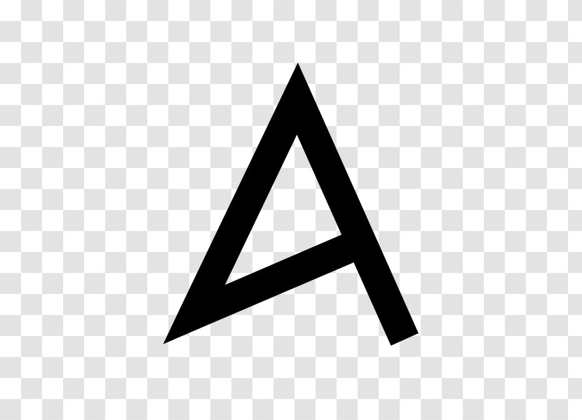 Greek Alphabet Alpha And Omega Ancient - Symbol Transparent PNG
