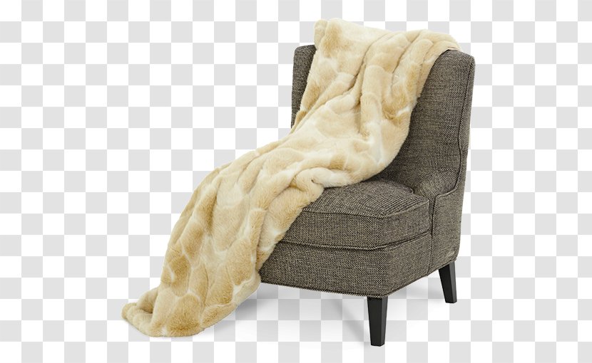 Chair Fake Fur Alpaca Plush - Mink Transparent PNG