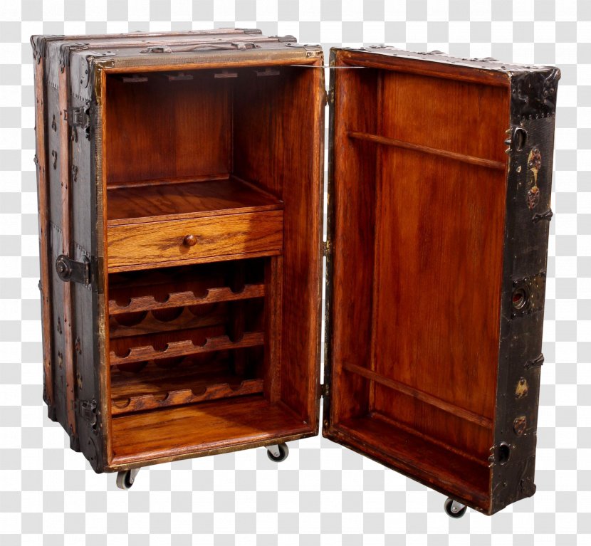 Trunk Wine Bar Antique - Wood Stain Transparent PNG
