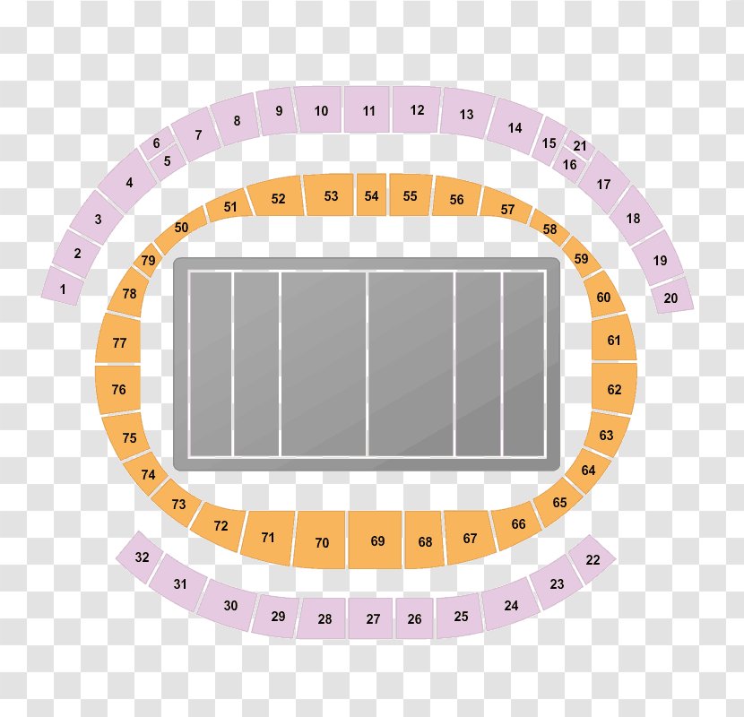 Oval Circle Violet - Stadium Transparent PNG
