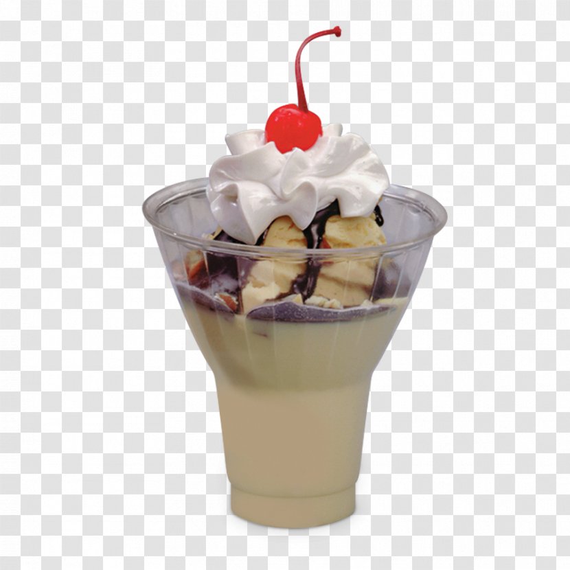 Sundae Gelato Ice Cream Knickerbocker Glory Parfait - Toppings - Assorted Cold Dishes Transparent PNG