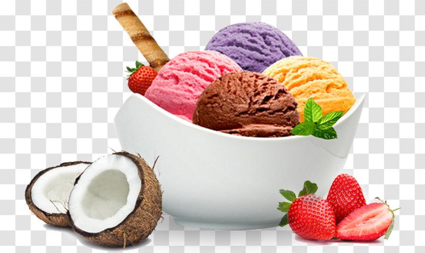 Chocolate Ice Cream Strawberry Frozen Yogurt - Food Scoops Transparent PNG