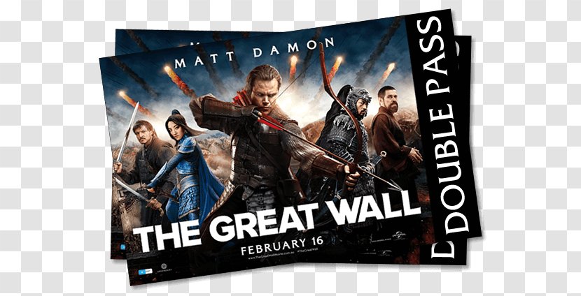 Great Wall Of China Action Film Brand The - Fiction Transparent PNG