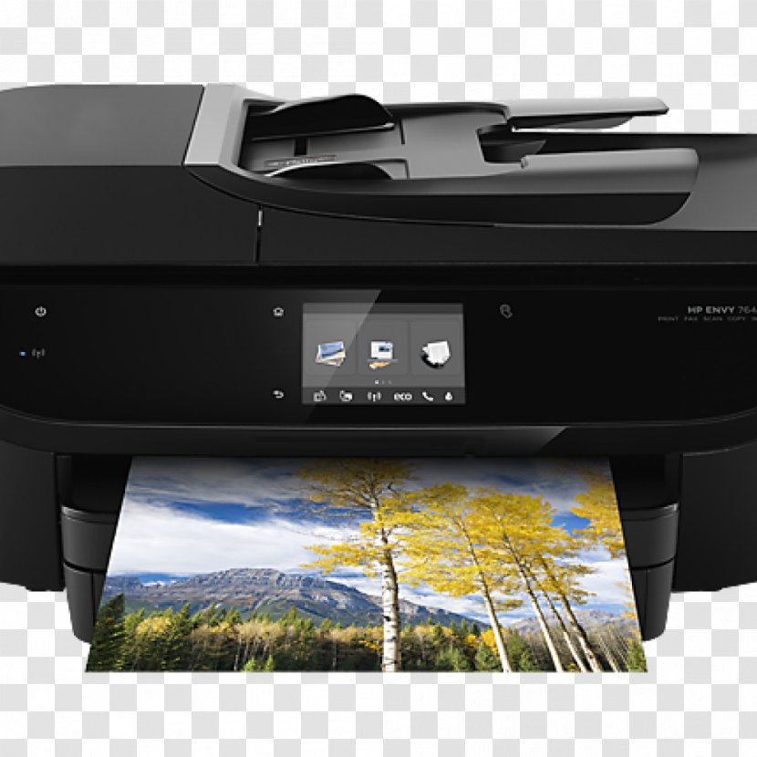 Hewlett-Packard Multi-function Printer HP ENVY 7640 - Multifunction - Hewlett-packard Transparent PNG