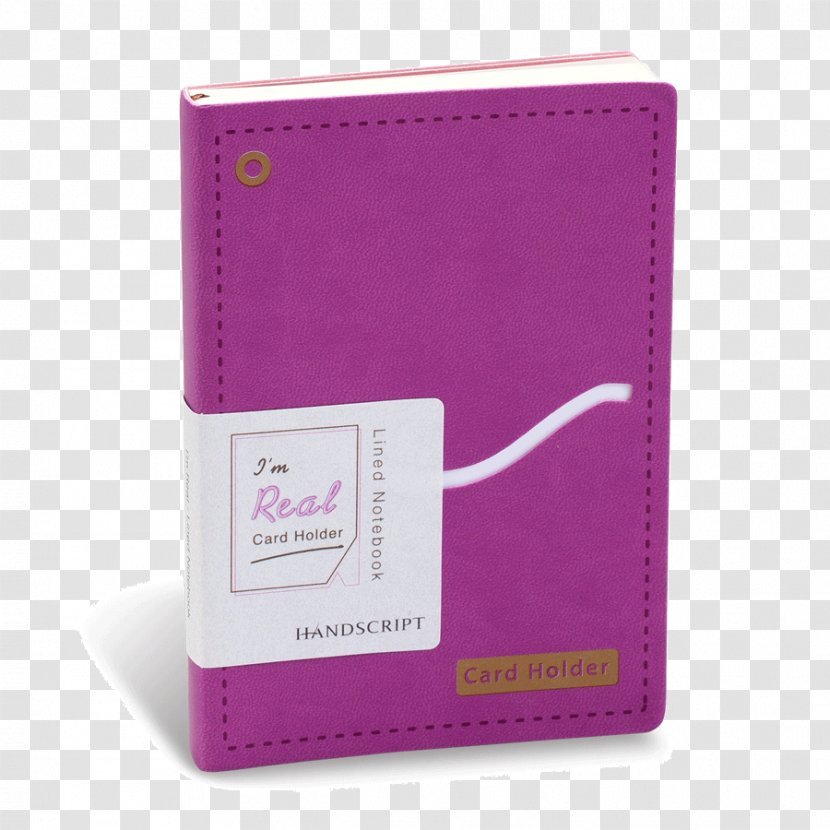 I'm Real Paper Brand - Wallet - Magenta Transparent PNG