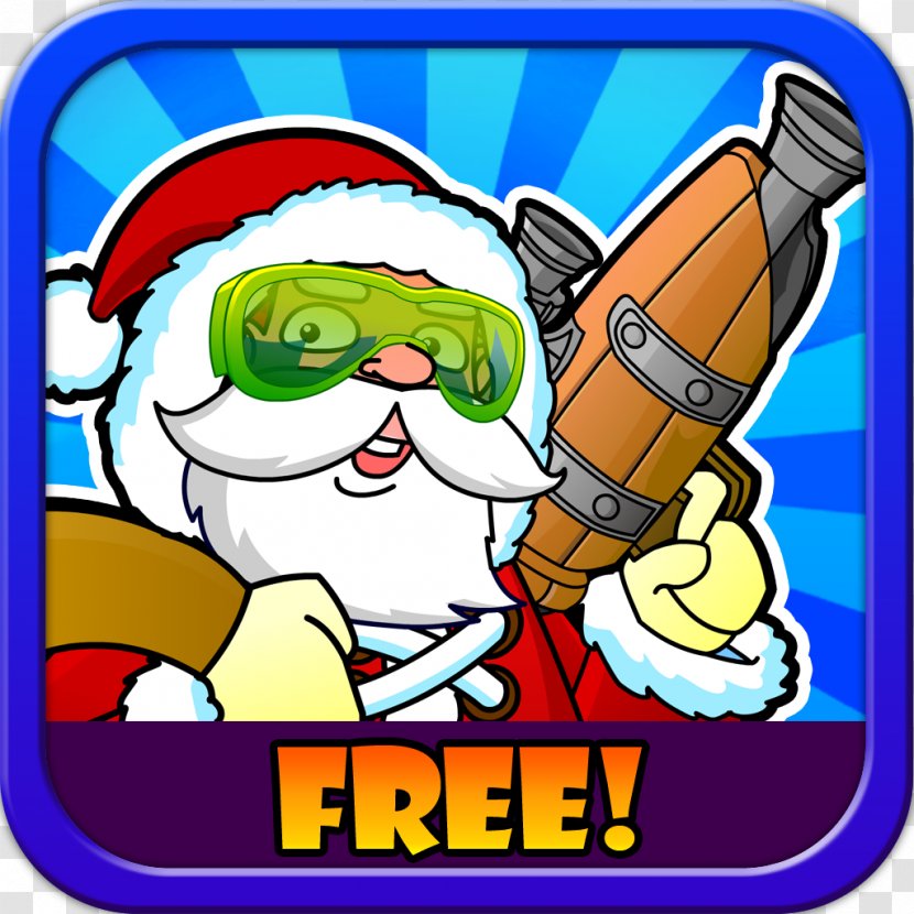 Santa Claus Clumsy Ninja App Store Annie - Recreation Transparent PNG