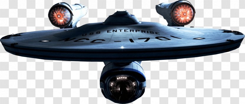 Q Space Shuttle Enterprise Starship Star Trek - Chris Pine Transparent PNG