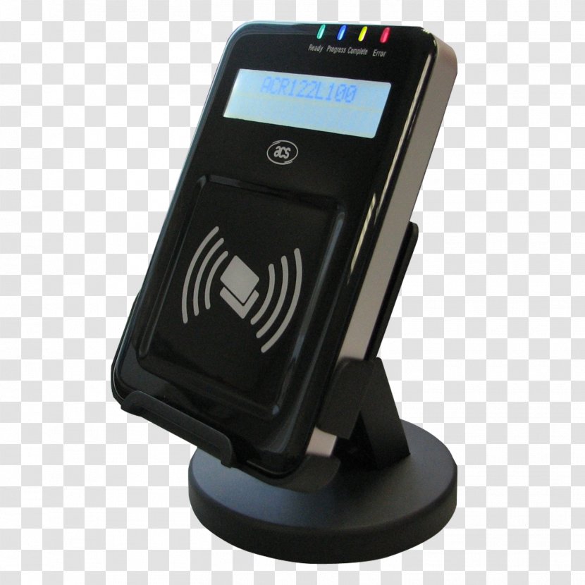 Near-field Communication Card Reader Radio-frequency Identification ISO/IEC 14443 Security Token - Electronic Device - Contactless Payment Transparent PNG