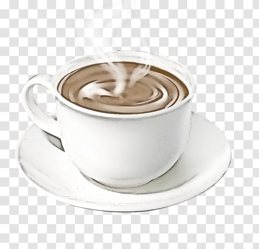 Coffee Cup - Cappuccino - White Transparent PNG