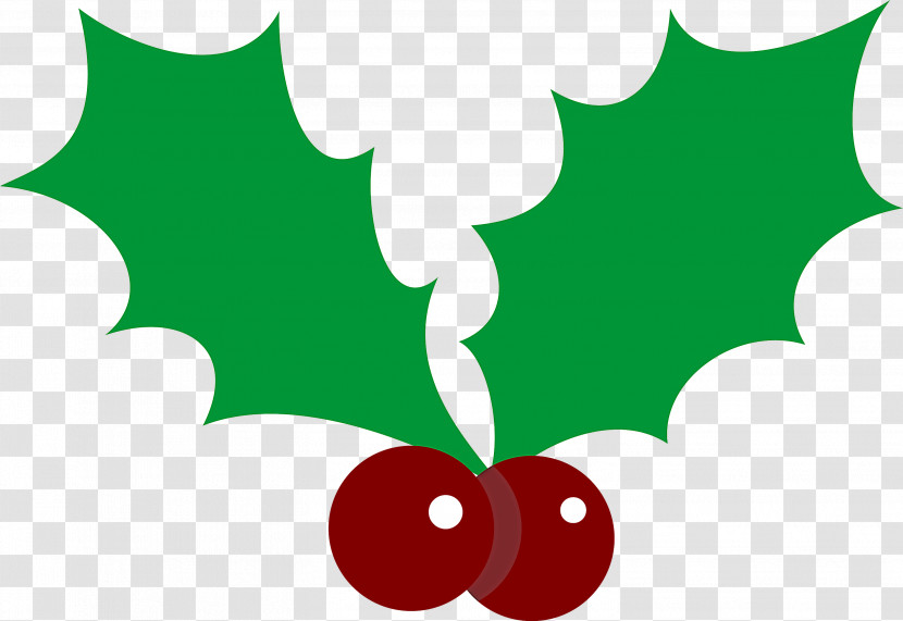 Holly Christmas Christmas Ornament Transparent PNG