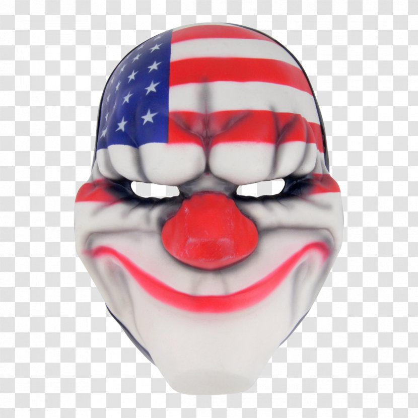 Payday 2 Amazon.com Mask Payday: The Heist Dallas - Video Game Transparent PNG