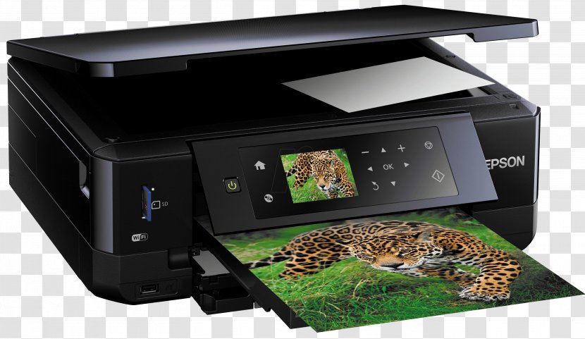 Multi-function Printer Epson Inkjet Printing - Multifunction Transparent PNG