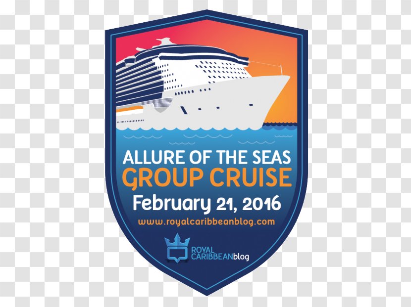 Logo Brand Font Product MS Allure Of The Seas - Animated Cruise Ships Royal Transparent PNG