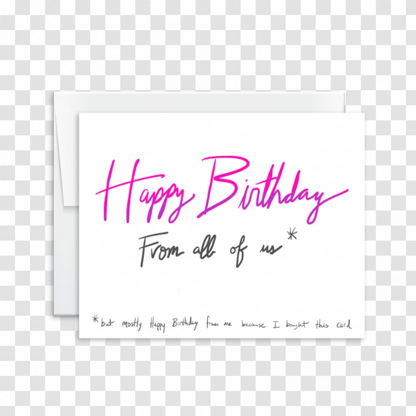 Wedding Invitation Greeting & Note Cards Birthday Paper - Wish - Blood Letter Happybirthday Transparent PNG