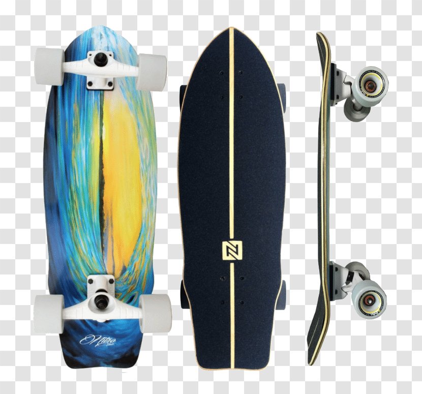 Skateboard Surfing Longboard Simulador De Surf Nitro Sk8 Dragon Rounded - Carlos Burle - Sunset Surfer Transparent PNG