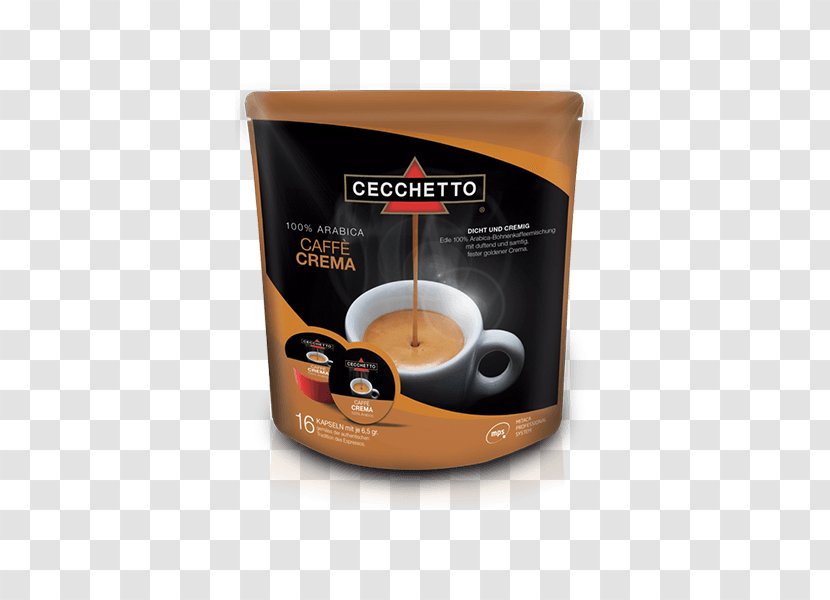 Espresso Instant Coffee Ristretto Cup - Coffeemaker Transparent PNG
