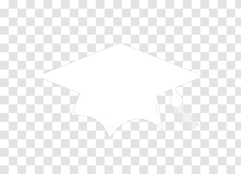 Rectangle - White - Graduation Gown Transparent PNG