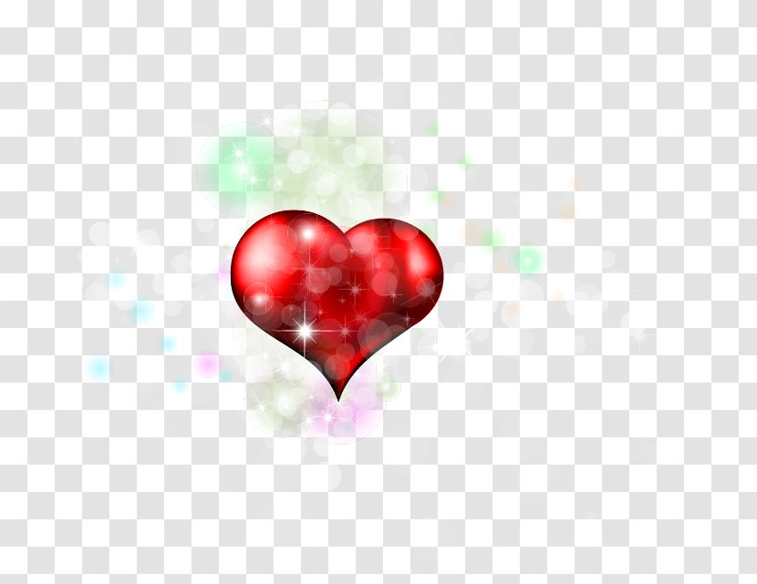 Computer Network Download - Heart - Shiny Hearts Transparent PNG