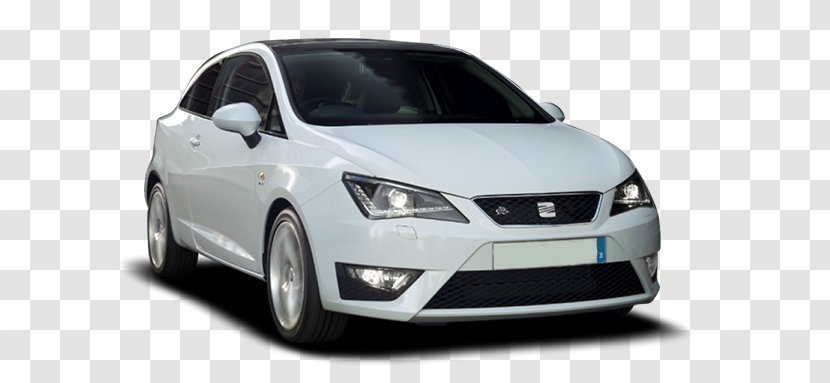 SEAT Ibiza Mid-size Car Bumper - Automotive Design Transparent PNG