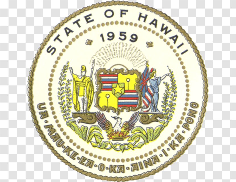 Kauai Seal Of Hawaii Flag Oahu Community Correctional Center Liberty - Emblem - Cna Transparent PNG