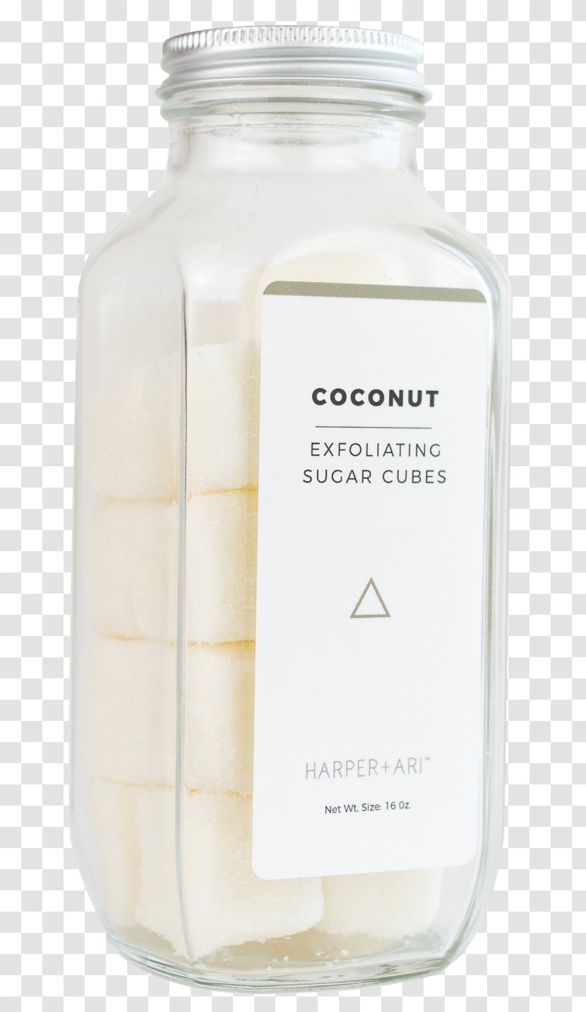 Sugar Cubes Coconut Exfoliation Flavor - Scrubs Transparent PNG