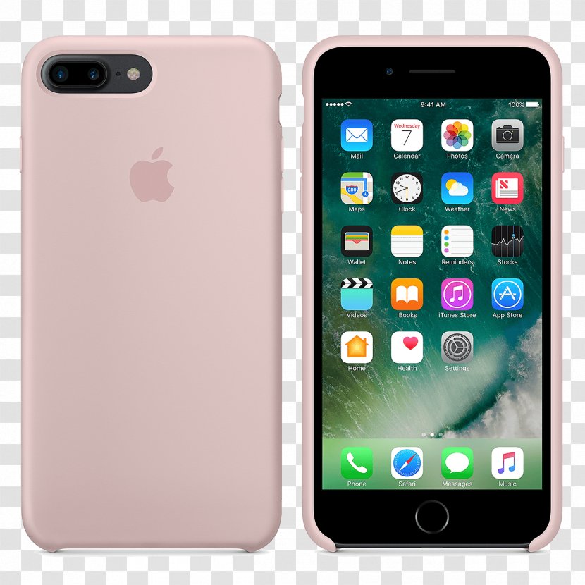 Apple IPhone 7 Plus 8 6 5 - Case - Iphone Pink Transparent PNG