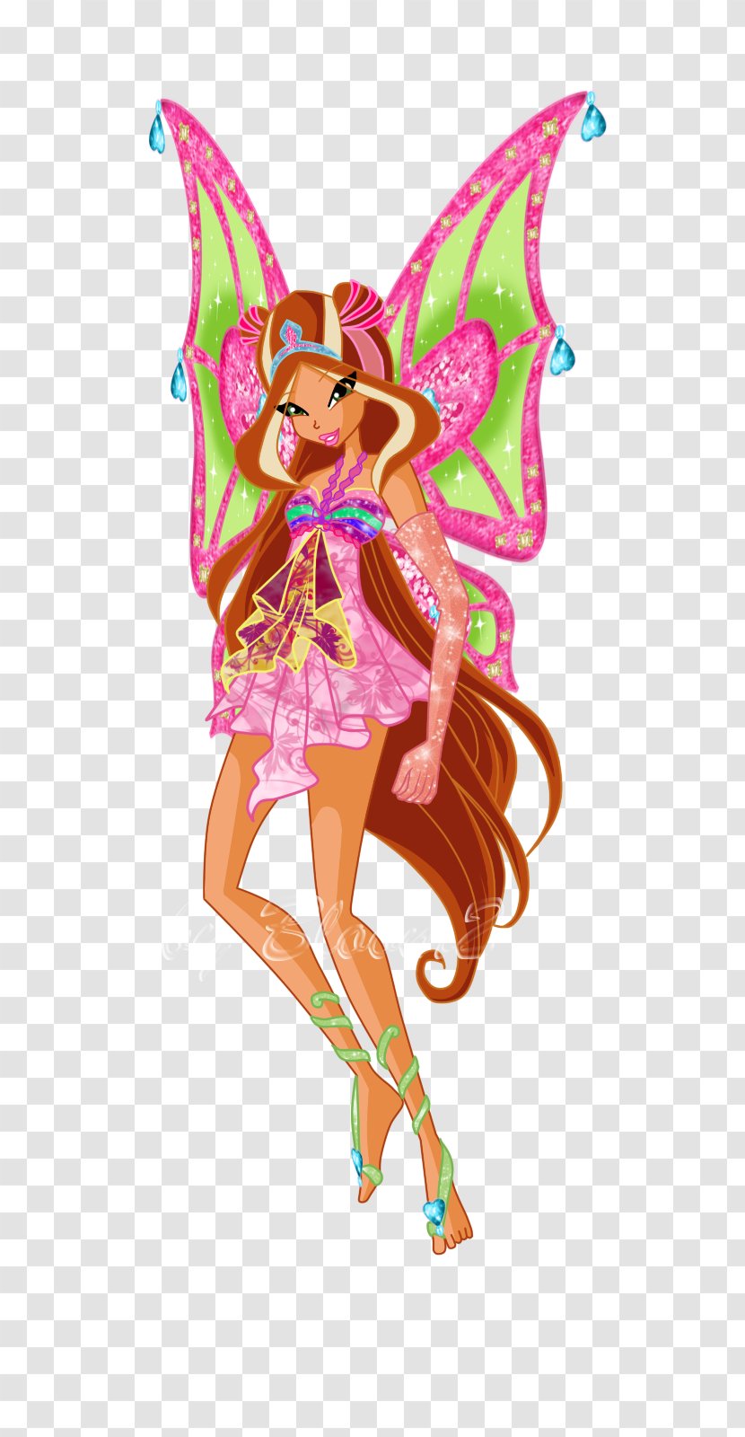 Flora Bloom Roxy Fairy - Photography - Barbie Transparent PNG