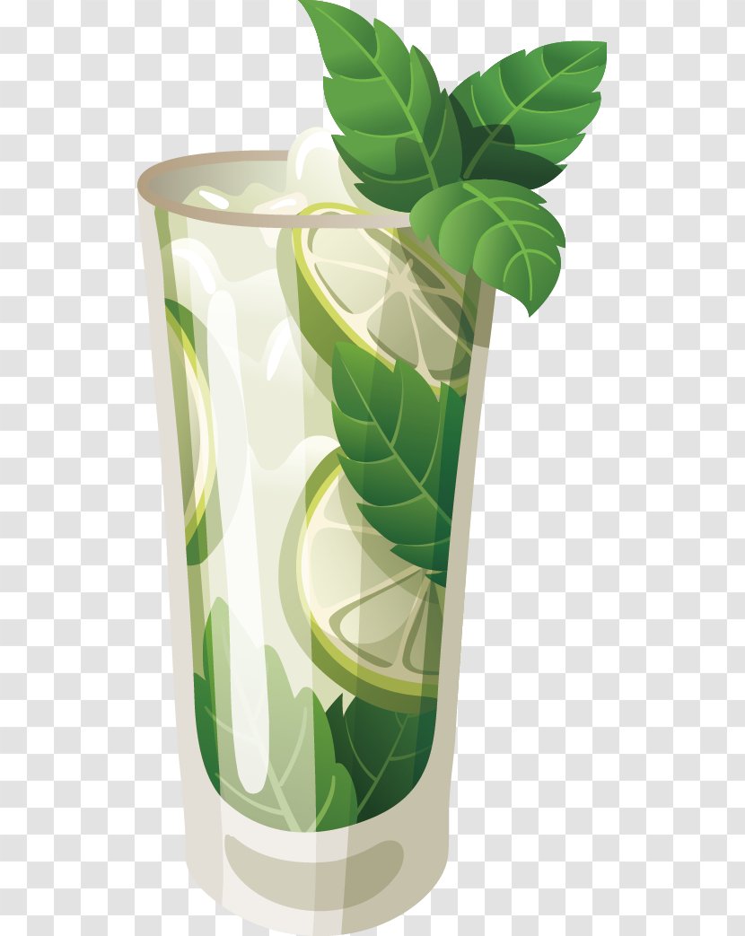 Cocktail Alcoholic Drink Illustration - Plant - Cartoon Wine Glasses Transparent PNG