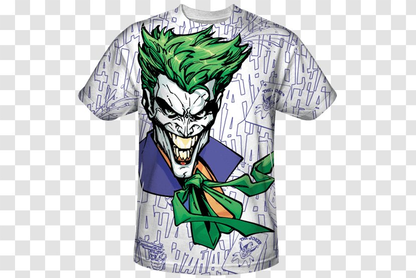 Joker T-shirt Batman: Arkham Origins Harley Quinn - Batman Transparent PNG