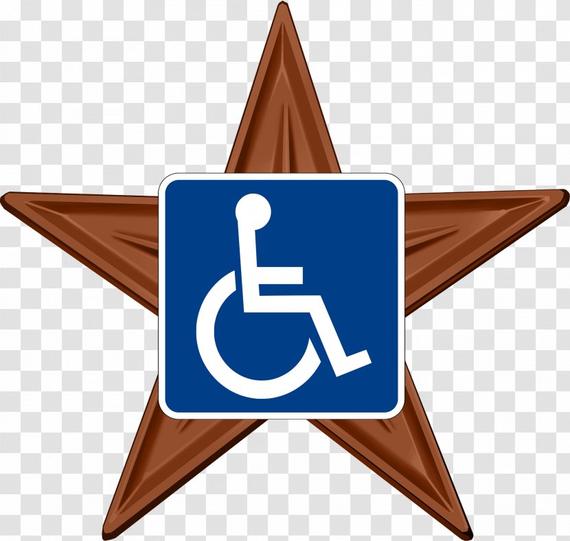 International Symbol Of Access Disability Car Park Traffic Sign - Wheelchair Transparent PNG